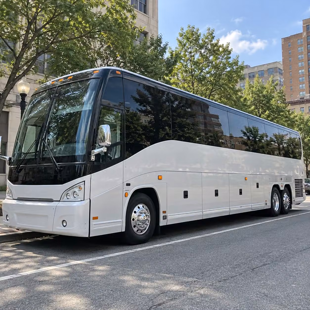 fan bus rentals to atlanta falcons and atlanta united games from newnan