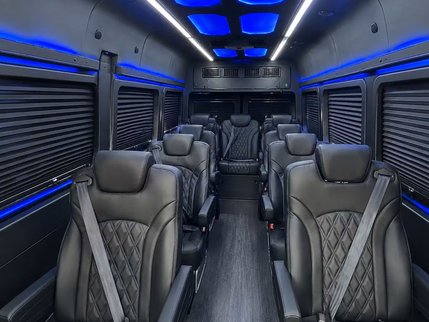 sprinter van with driver interior