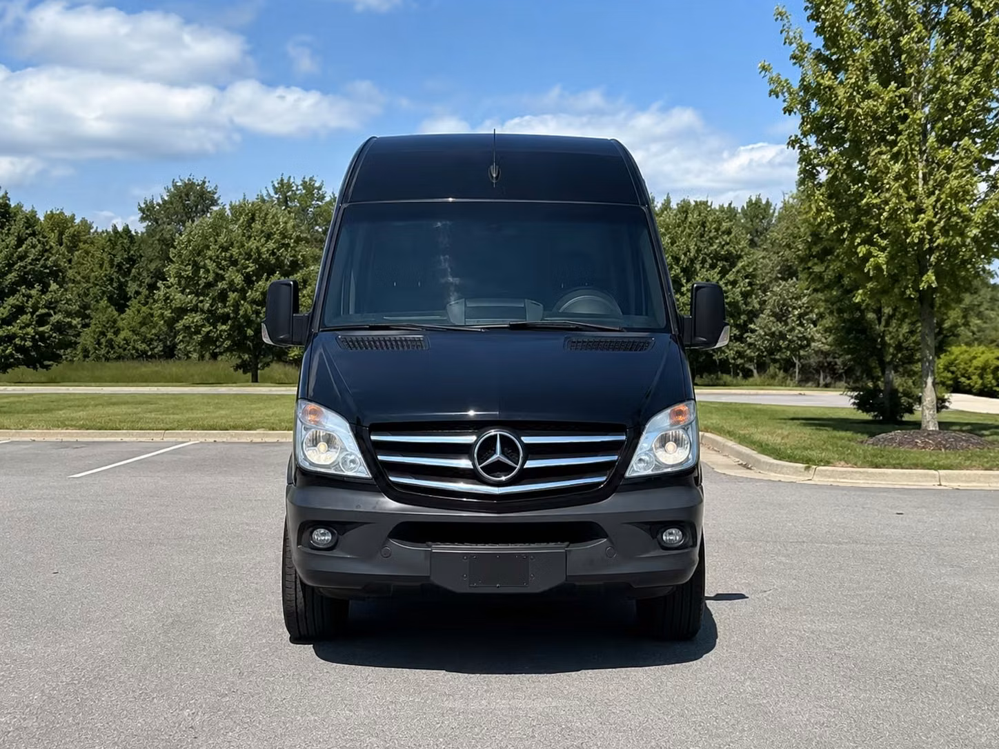 sprinter van with driver
