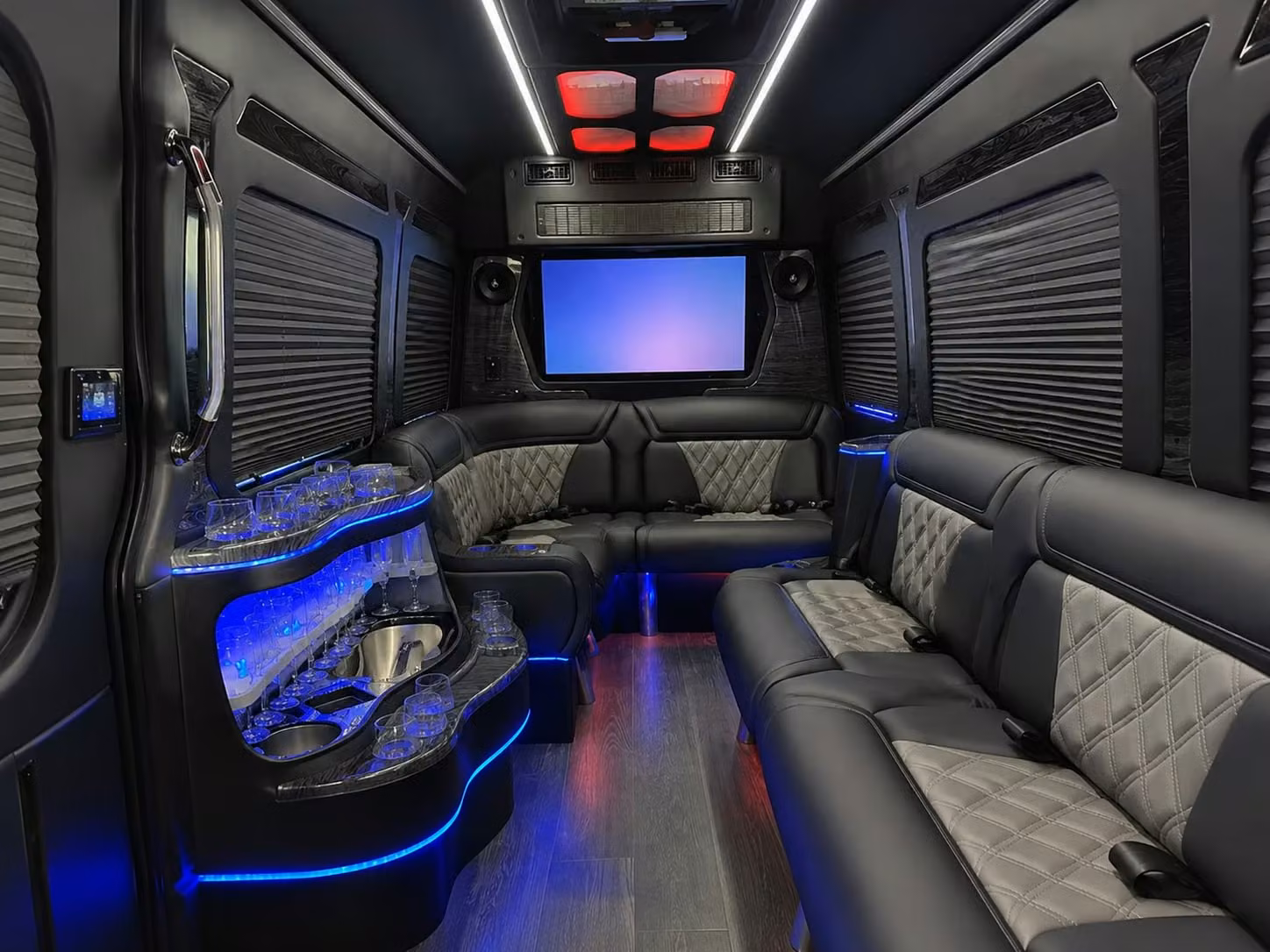 sprinter vans and luxury options for newnan prom night small groups